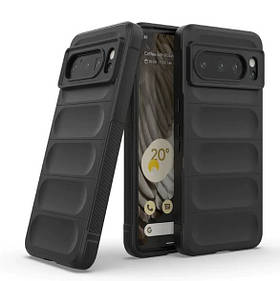 Протиударний чохол Ribber для Google Pixel 8 Pro, Silicone Cover, чорний