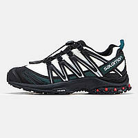 Мужские кроссовки Salomon XA PRO 3D Green Black, кроссовки саломон про 3д