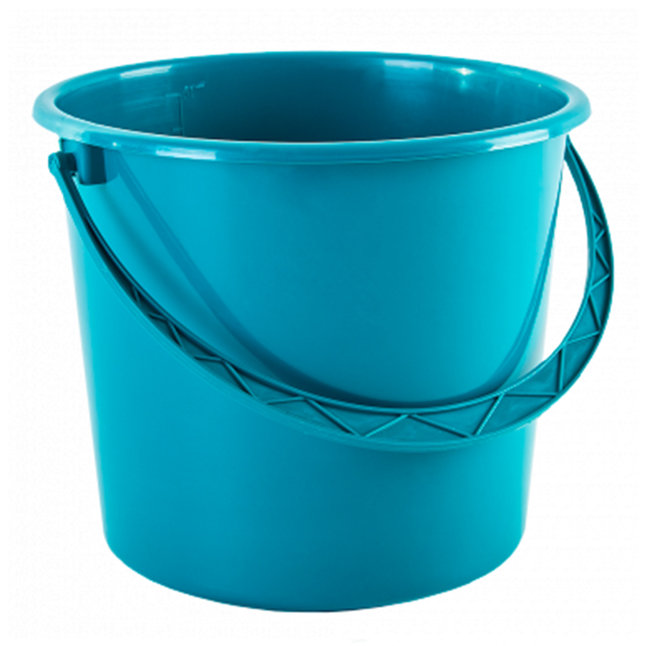 Відро кругле 24х20 см 5 л бірюзове Алеана, фото 1