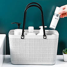 Кошик для зберігання великий Квадрат PET 50208-0156, Білий (WAN)