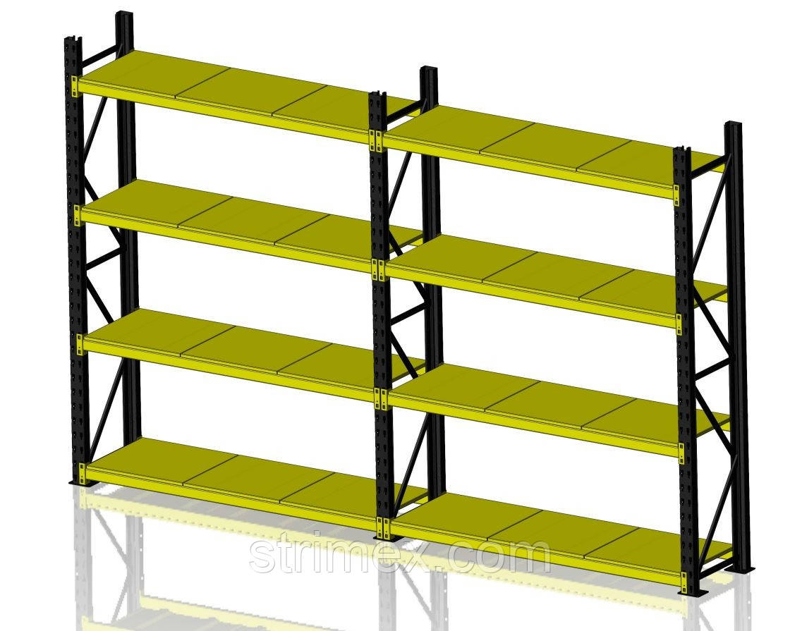 Стелажі металеві збірні STR модель "Стандарт (S)"