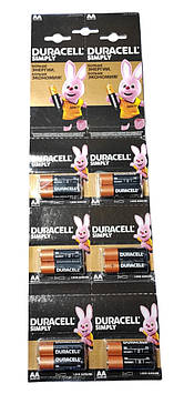 Батарейка пальчикова AA Duracell ( 12шт. )