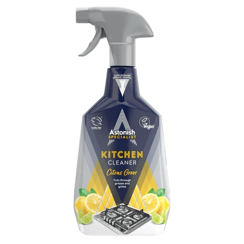 Універсальний засіб для чищення кухні Astonish kitchen cleaner lemon grove 750 мл