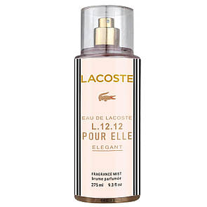 Парфумований спрей для тіла Lacoste Eau De Lacoste L.12.12 Pour Elle Elegant Exclusive EURO 275 мл