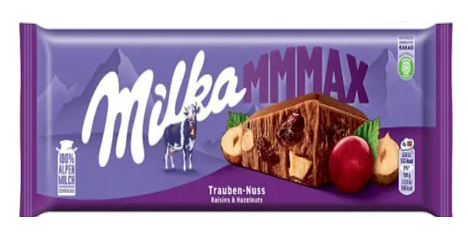 Milka Raisns & Nuts 270g 1/15