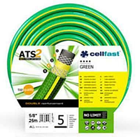 Шланг поливочный садовый Целфаст Cellfast Green ATS2 5/8"15мм 25м