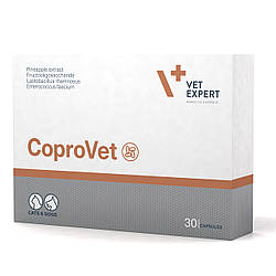 VetExpert (ВетЕксперт) CoproVet - Харчова добавка для котів та собак від копрофагії 30 капсул