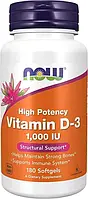 NOW - Vitamin D-3 1000 IU (180 softgels)