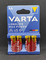 Батарейка пальчиковая AA Varta LongLife Max ( 4шт. )