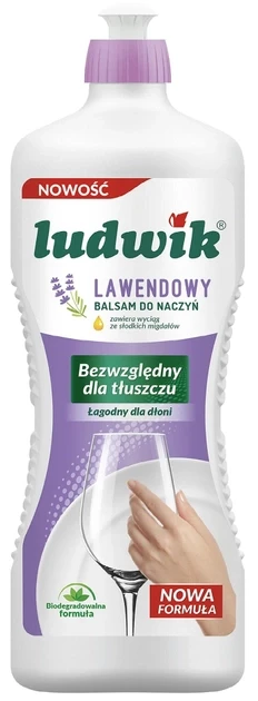 Засіб для миття посуду Ludwik "Лаванда" (900г.)