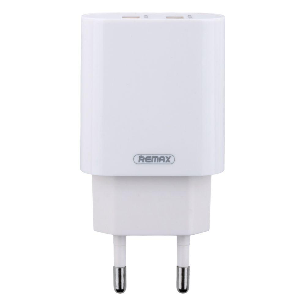 Мережевий Зарядний Пристрій Remax RP-U35 2USB Type-C М'ята упаковка Колір Бiлий 2020000377351