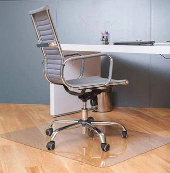 Захисний килимок під крісло 1400х1000мм (0.5 мм) прозорий, підкладка під стілець Код/Артикул