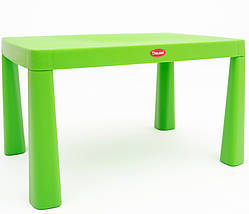 Дитячий стіл та два стільця (04680/2) Долони, пластиковий. Зелений, фото 4