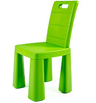 Дитячий стіл та два стільця (04680/2) Долони, пластиковий. Зелений, фото 3
