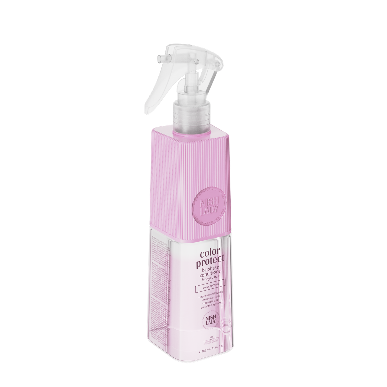 Двофазний кондиціонер для фарбованого волосся NishLady Color Protect Bi-phase Conditioner 386мл