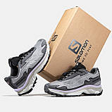 Чоловічі кросівки Salomon XT-Slate Silver, сірі кросівки саломон хт слейт, фото 4