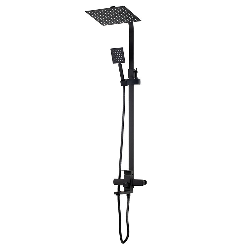 Душова колона зі змішувачем Mixxus KUB-007-J чорний