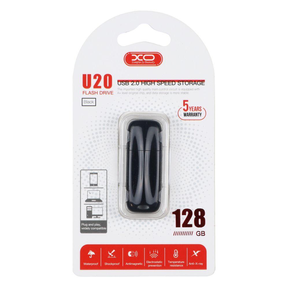 USB флеш-накопичувач XO U20 128GB Колір Чорний 6920680870646