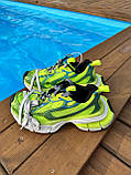 Жіночі кросівки Balenciaga 3XL In Fluo Yellow Premium, жовті кросівки баленсіага 3ХЛ, фото 2