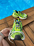 Жіночі кросівки Balenciaga 3XL In Fluo Yellow Premium, жовті кросівки баленсіага 3ХЛ, фото 8