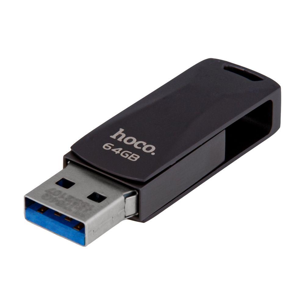 USB флеш-накопичувач Hoco UD5 64GB 3.0 Колір Сірий 6957531099819