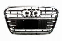 Решетка радиатора Audi A6 C7 2011-2014 (под парктроники) (4G0853651T94)