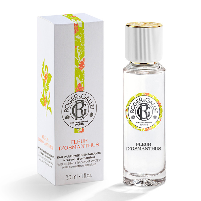 Роже і Галле Парфумована вода Квітка Османтусу Roger & Gallet Eau Parfumée Fleur d'Osmanthus, 30 мл, фото 1