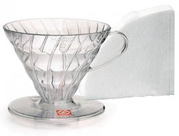 Комлект Пуровер Hario V60 02 із фільтрами