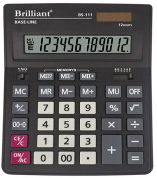 Калькулятор "Brilliant" №BS-111(10)(40)