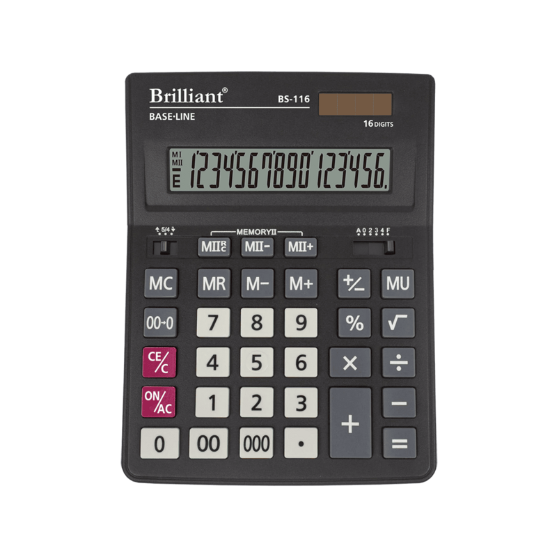 Калькулятор "Brilliant" №BS-116(10)(40)
