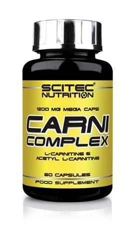 Жироспалювач Scitec Nutrition Carni Complex (60 капс.) вийшов термін 10.24