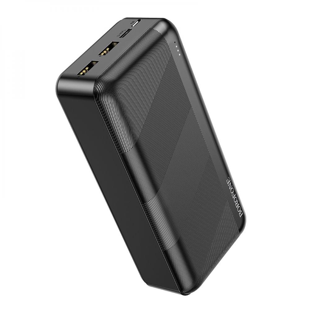 Універсальна Мобільна Батарея Borofone BJ27B Pindar 30000 mAh Колір Чорний 6974443388039