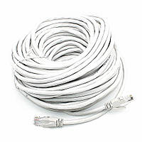 Сетевой кабель патч-корд 100 метров RJ45 Провод UTP кабель витая пара для интернета и роутера