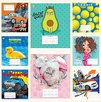 Зошит 12арк. кос.лін. /ТВ/ "Мікс 3" №ТЕ43103(25)(600)