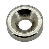 Магніт неодимовий 15x5 мм, диск, отвор 5