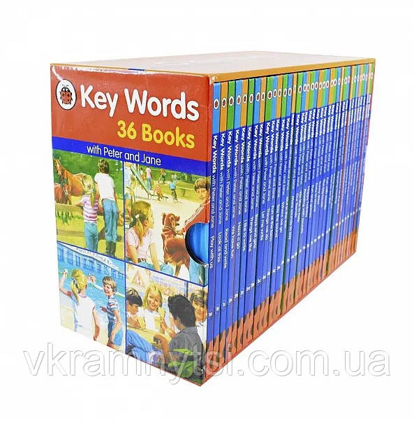 Key Words with Peter and Jane 36 Books Box Set, фото 1