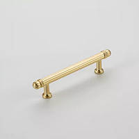 Ручка-скоба меблева Simplcity сучасна класика UC-0140-096-GM матове золото 96 мм