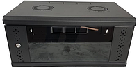 Шкаф навесной E-server 4U 600х350х284 мм черный (ES-Е435B)
