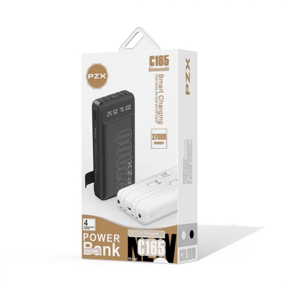 Універсальна Мобільна Батарея Kingleen PZX C165 27000 mAh Колір Чорний 6957013600434