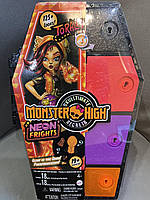Лялька Monster High Toralei Stripe Skulltimate Secrets Neon Frights Торалей з шафкою (HNF80)