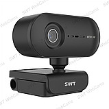 Веб камера SWT Q18 FullHD 1080P (1920 х1080) з вбудованим мікрофоном, фото 3