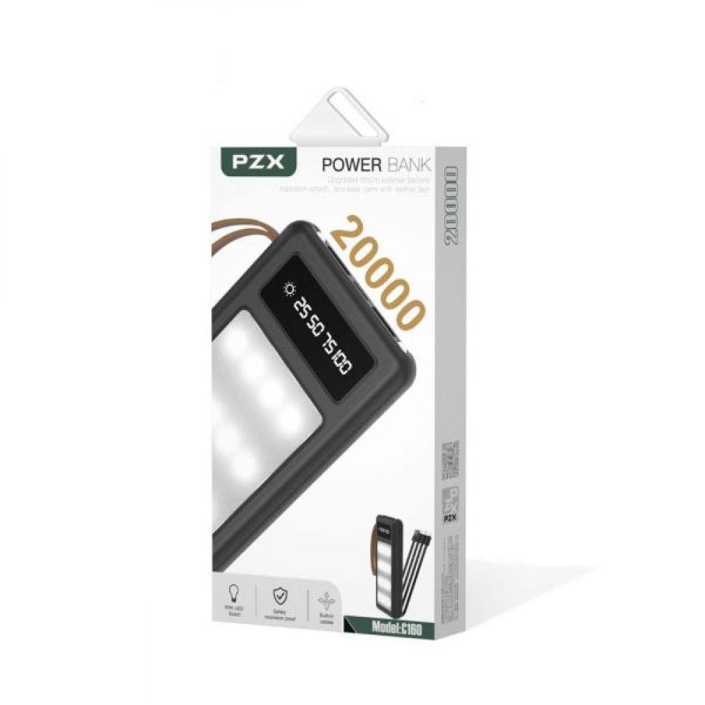 Універсальна Мобільна Батарея Kingleen PZX C160 20000 mAh Колір Чорний 2020000367123