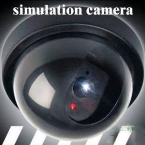 Муляж, імітація камери відеоспостереження купольна UKC Security Camera, з миготливим світлодіодом