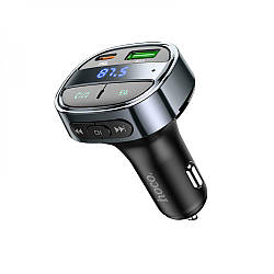 FM-трансмітер Hoco E70 PD30W+QC3.0 car BT FM transmitter Колір Чорний 6931474765246