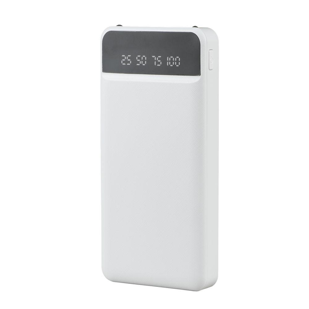 Універсальна Мобільна Батарея XO PR162 with emergency lighting 10000 mAh Колір Білий 6920680829842