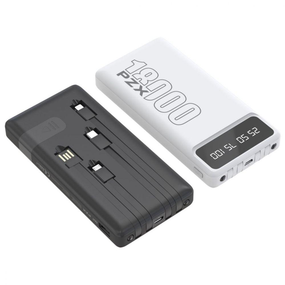 Універсальна Мобільна Батарея Kingleen PZX C163 18000 mAh Колір Білий 6957013600199