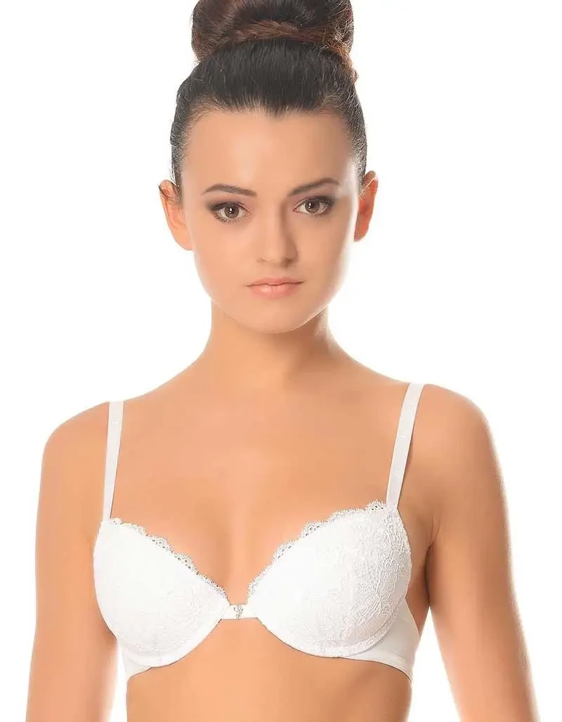 Бюстгальтер push-up gel з мереживними чашками Leilieve 991
