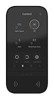 Беспроводная клавиатура с сенсорным экраном Ajax KeyPad TouchScreen Black