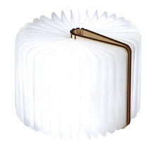 Настільний світлодіодний нічник у вигляді книги Folding Book Lamp арт.29954, світле дерево, фото 4