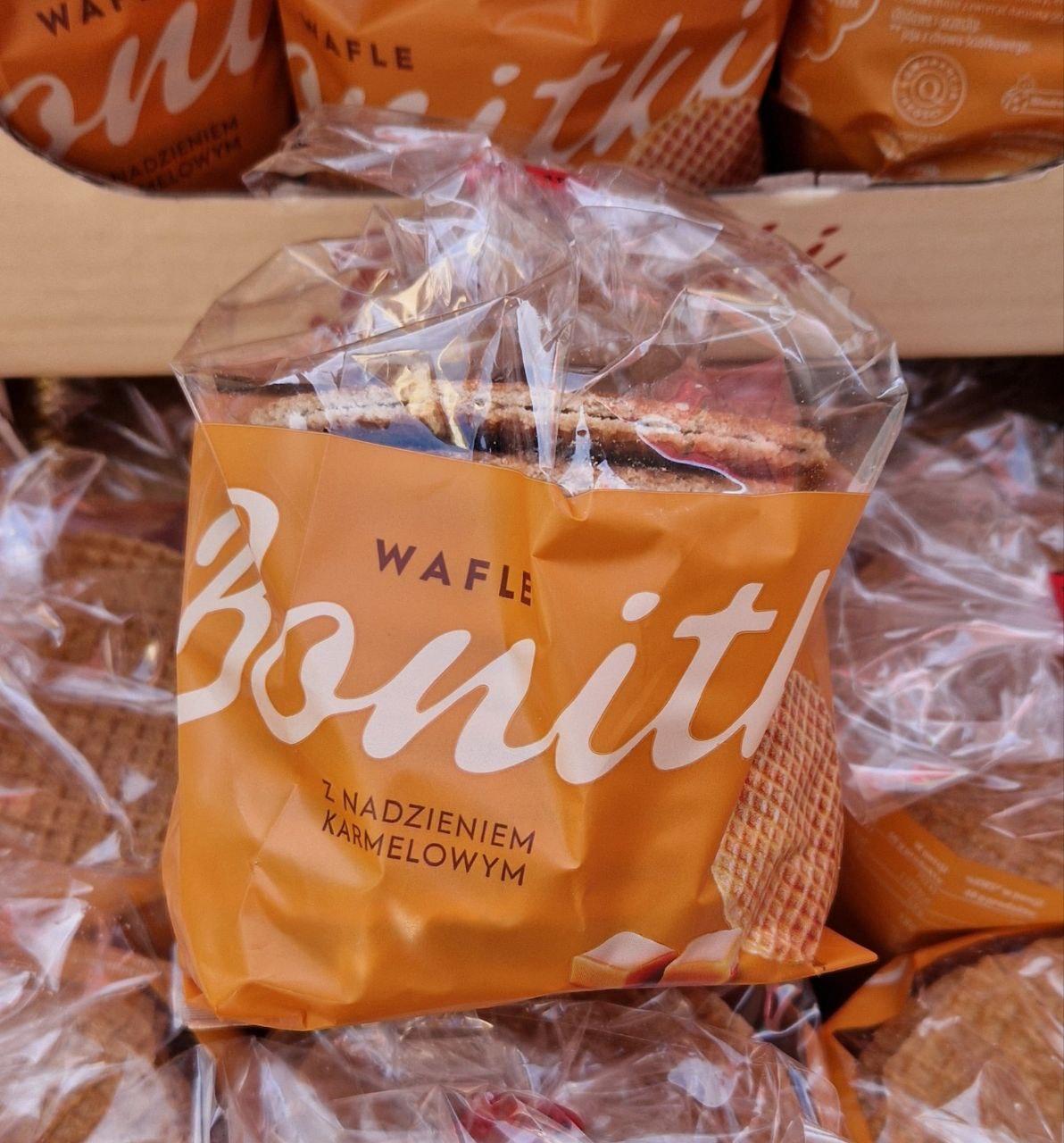 Вафельки з карамеллю Bonitki 400 г., фото 1